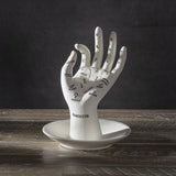 4.7" Palmistry Hand Ring Holder - Magick Magick.com