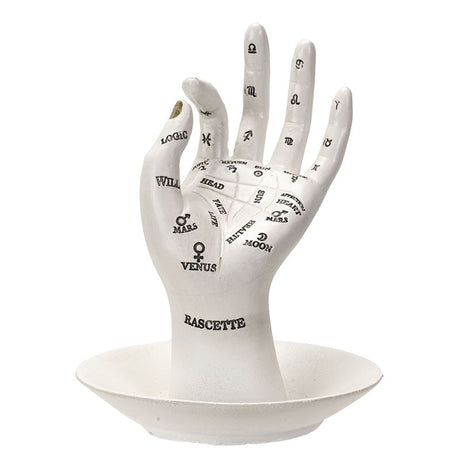 4.7" Palmistry Hand Ring Holder - Magick Magick.com