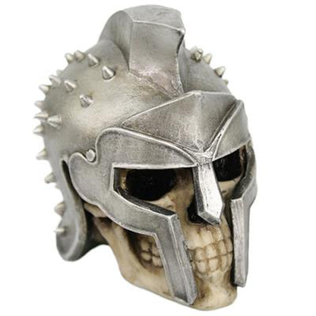 4.7" Warror Skull Statue - Magick Magick.com