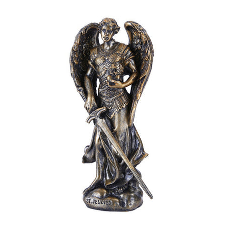4.75" Archangel Statue - Jehudiel (Bronze) - Magick Magick.com