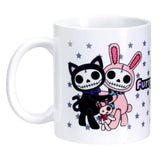 4.75" Ceramic Furrybones Mug - Bun Bun & Mao Mao - Magick Magick.com