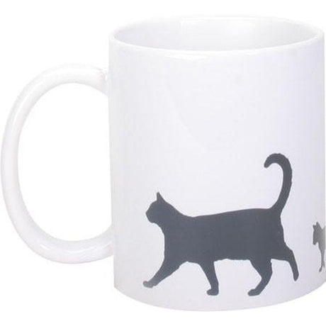 4.75" Ceramic Mug - Cat March - Magick Magick.com