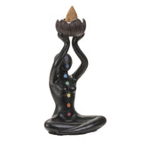 4.75" Chakra Backflow Incense Burner - Magick Magick.com