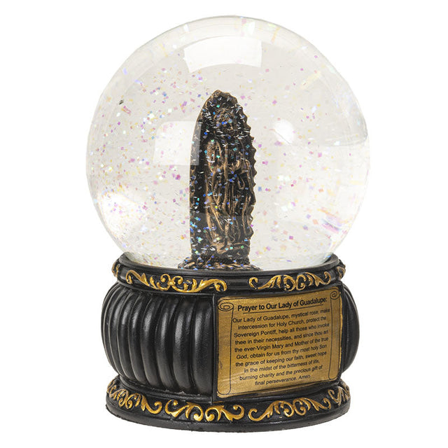 4.75" Our Lady of Guadalupe Water Globe - Magick Magick.com