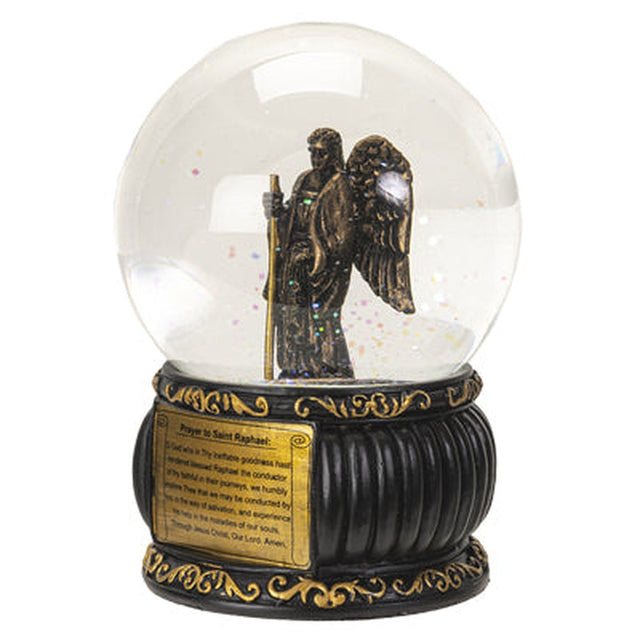 4.75" St. Raphael Water Globe - Magick Magick.com