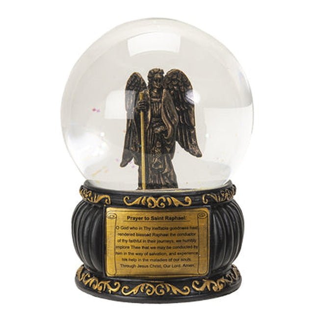 4.75" St. Raphael Water Globe - Magick Magick.com