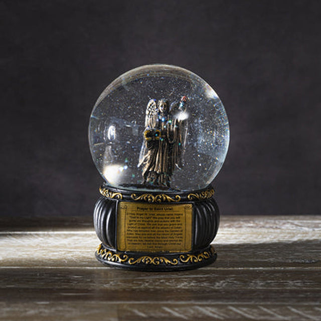 4.75" St. Uriel Water Globe - Magick Magick.com