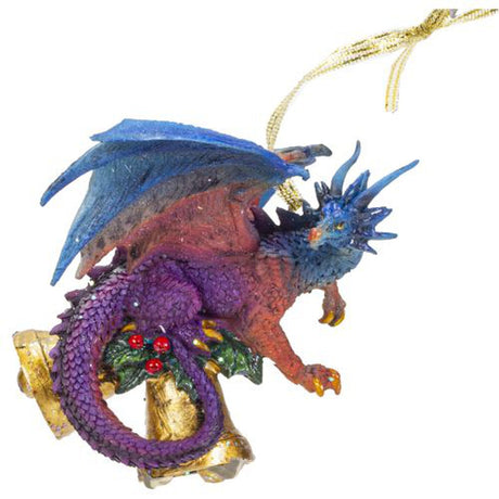 5" Dragon Ornament - Bells - Magick Magick.com