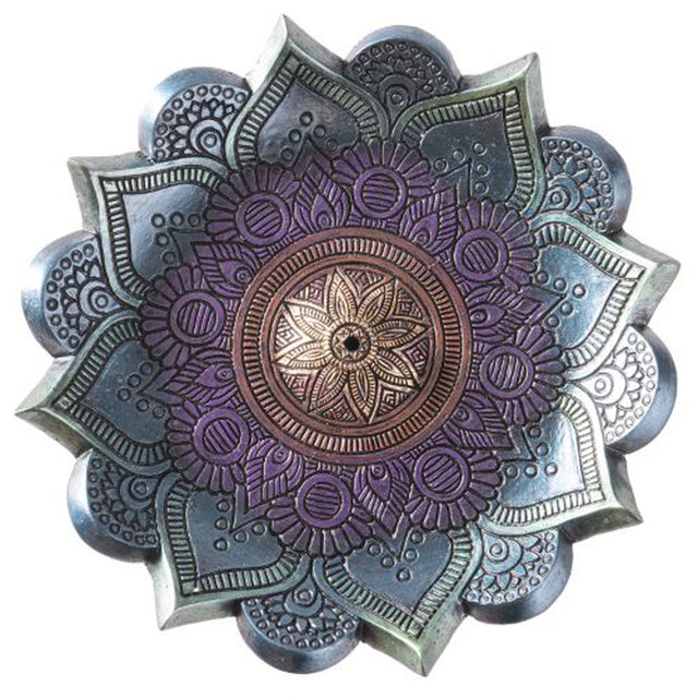 5" Mandala Incense Holder Burner - Magick Magick.com