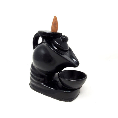 5" Polyresin Backflow Incense Burner - Coffee Pot / Tea Cup - Magick Magick.com