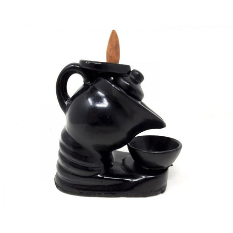 5" Polyresin Backflow Incense Burner - Coffee Pot / Tea Cup - Magick Magick.com