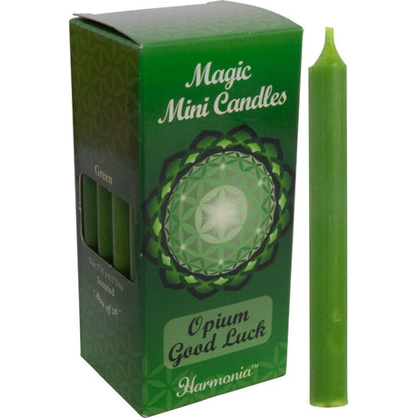 5" Scented Mini Ritual Candle - Good Luck Opium (Pack of 20) - Magick Magick.com