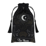 5" Tarot Moon Card Drawstring Tarot Card Pouch - Magick Magick.com