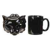 5" Tealight Mug Warmer - Cat (Mug Included) - Magick Magick.com