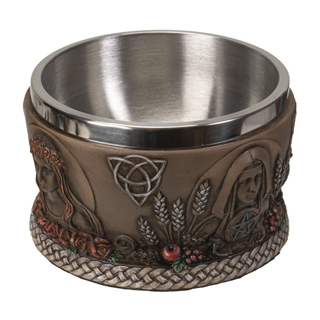 5" Triple Goddess Smudge Bowl - Magick Magick.com