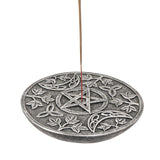 5" Triple Moon Stick Incense Burner - Magick Magick.com