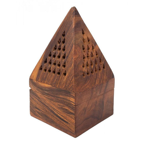 5" Wooden Temple Cone Burner - Magick Magick.com