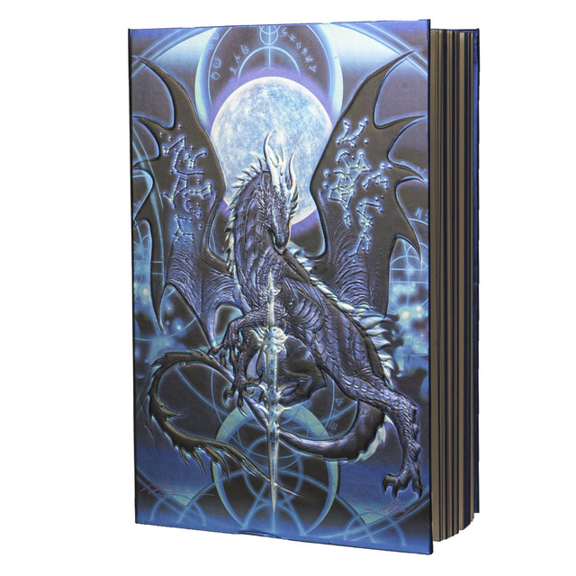 5" x 7" Hardcover Journal - Night Blade Dragon - Magick Magick.com