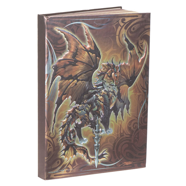 5" x 7" Hardcover Journal - Thunder Blade Dragon - Magick Magick.com