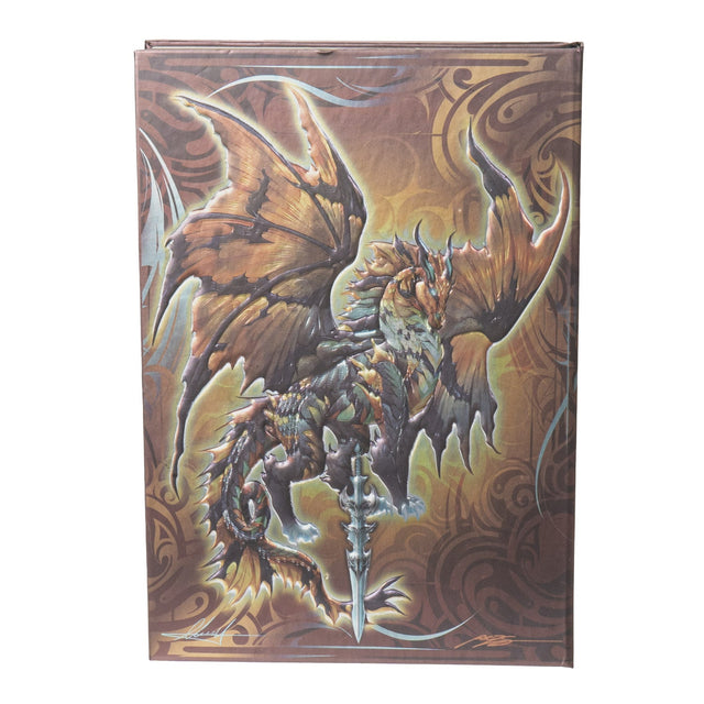 5" x 7" Hardcover Journal - Thunder Blade Dragon - Magick Magick.com