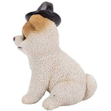 5.25" Boo Dog with Halloween Hat Statue - Magick Magick.com