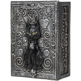 5.25" Fortune Telling Black Cat Tarot Box - Magick Magick.com