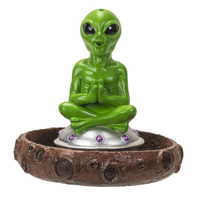 5.5" Alien Backflow Incense Burner - Magick Magick.com