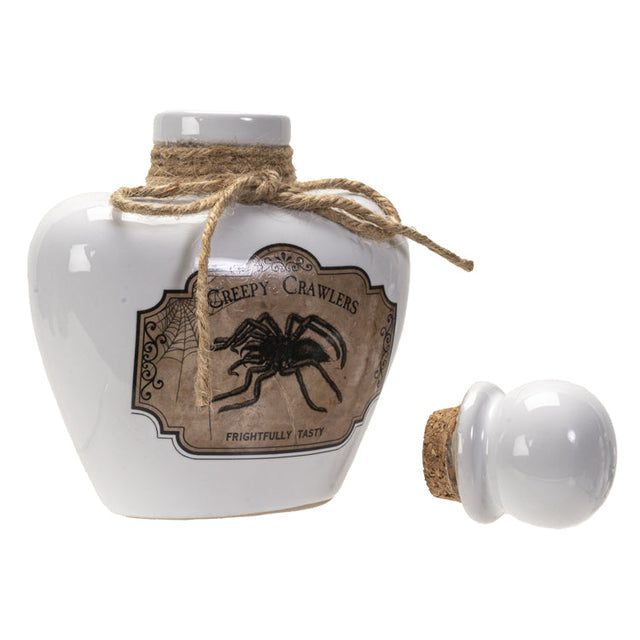 5.5" Ceramic Bottle - Creepy Crawlers - Magick Magick.com