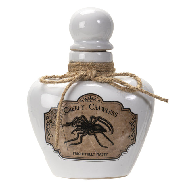 5.5" Ceramic Bottle - Creepy Crawlers - Magick Magick.com