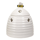 5.5" Ceramic Oil Burner - White Beehive - Magick Magick.com