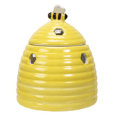 5.5" Ceramic Oil Burner - Yellow Beehive - Magick Magick.com