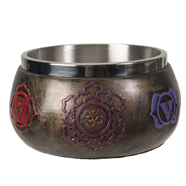 5.5" Chakras Smudge Bowl - Magick Magick.com