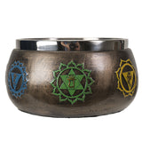 5.5" Chakras Smudge Bowl - Magick Magick.com