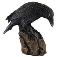 5.5" Downward Looking Raven Statue - Magick Magick.com