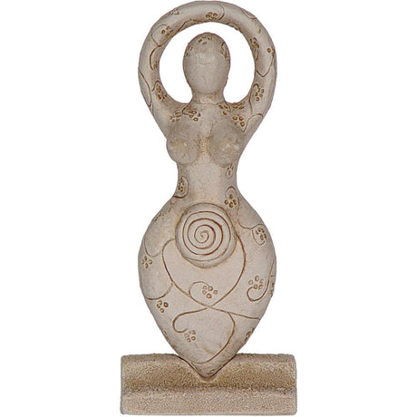 5.5" Gypsum Cement Figurine - Spring Goddess - Magick Magick.com