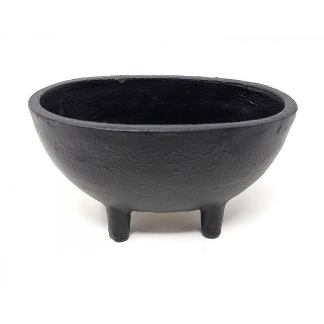 5.5" Oval Cast Iron Cauldron - Magick Magick.com