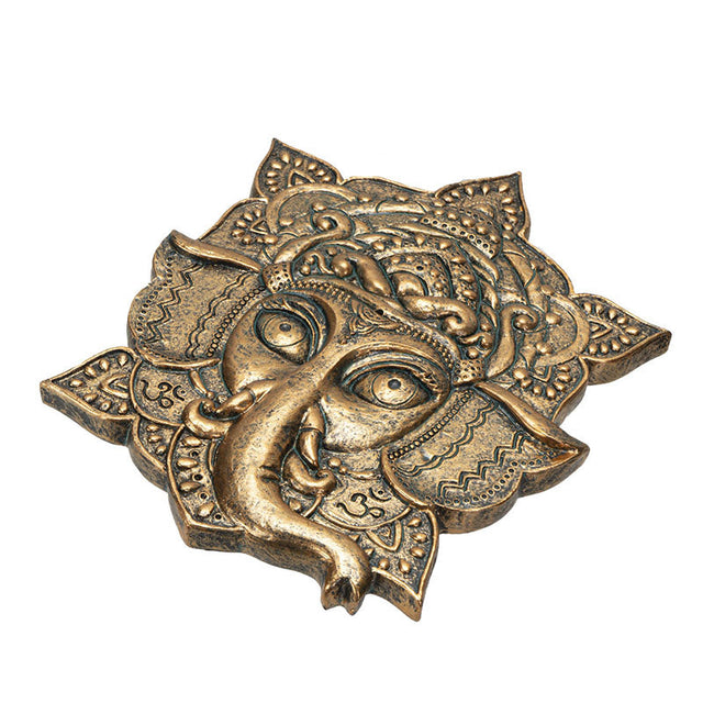 5.7" Ganesha Head Stick Incense Burner - Magick Magick.com