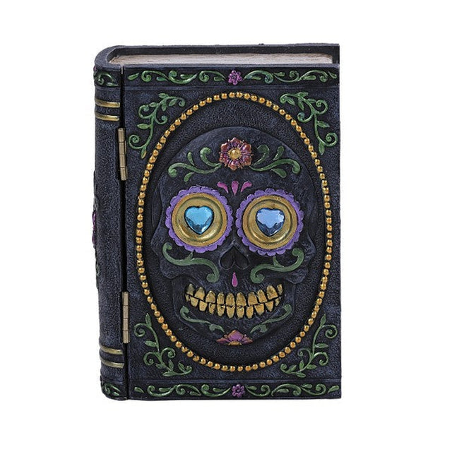 5.75" Day of the Dead Skull Display Box - Magick Magick.com