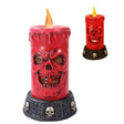 5.75" LED Candle - Melting Skull - Magick Magick.com