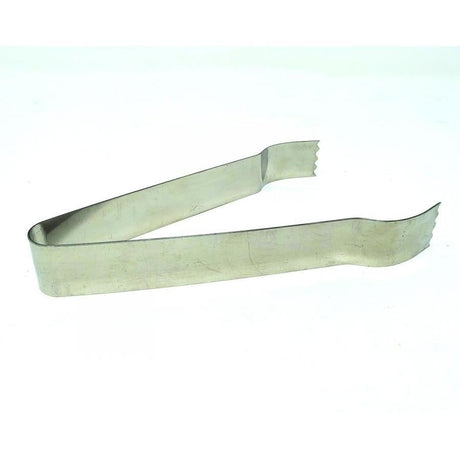 5.75" Stainless Steel Tongs for Charcoal - Plain - Magick Magick.com