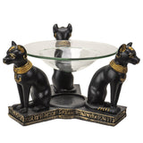 5.8" Bastet Glass Oil Burner - Magick Magick.com