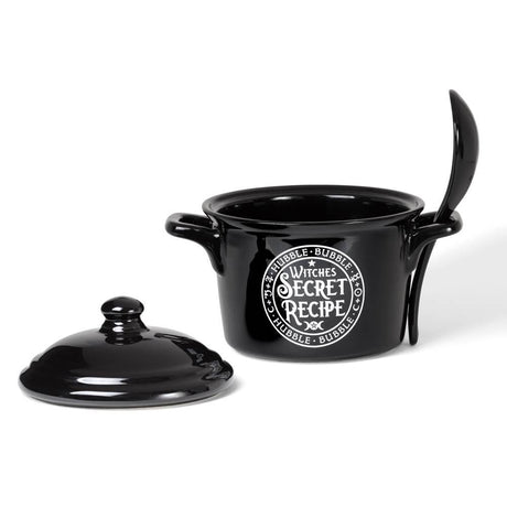 6" Bowl/Serving Dish with Spoon Set - Witches Secret Recipe - Magick Magick.com