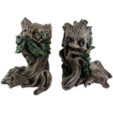 6" Green Man Polyresin Bookends (Pair) - Magick Magick.com