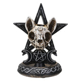 6" Ouija Cat Backflow Incense Burner - Magick Magick.com