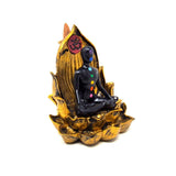 6" Polyresin Backflow Incense Burner - Seven Chakra - Magick Magick.com