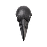 6" Raven Skull Hand Mirror (Black) - Magick Magick.com