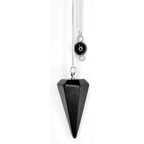 6-Sided Pendulum - Shungite - Magick Magick.com