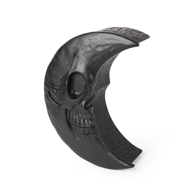 6" Skull Moon Box (Matte Black) - Magick Magick.com