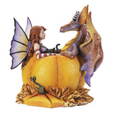 6.2" Amy Brown Fairy Statue - Halloween Hangout Dragon - Magick Magick.com