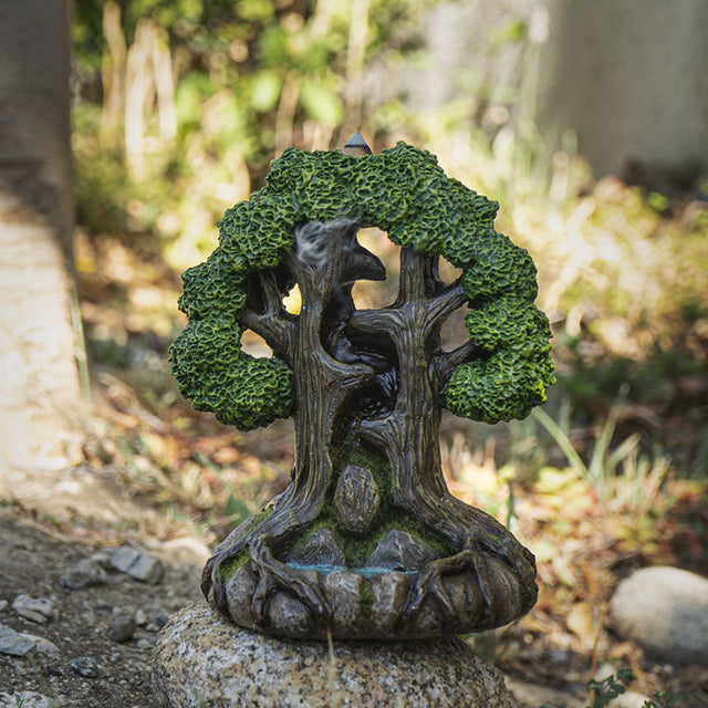 6.2" Tree of Life Backflow Incense Burner - Magick Magick.com